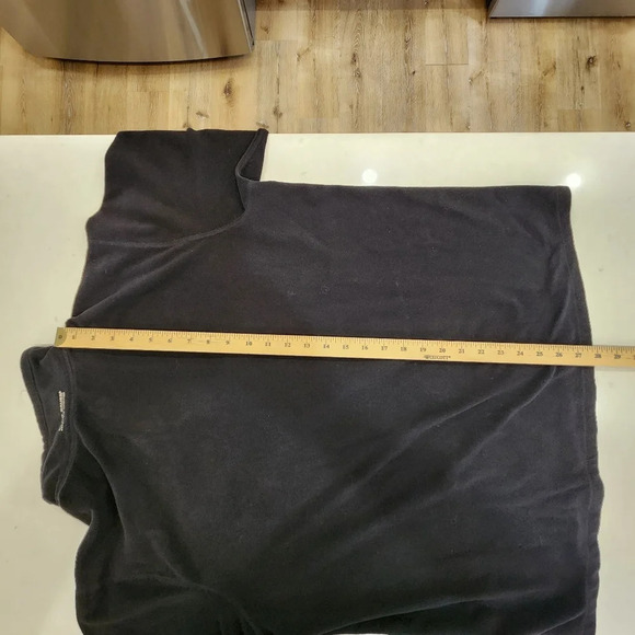 Eddie Bauer Sweater Mens Size XL Black First Ascent 1/4 Zip Fleece Base … - Picture 12 of 13